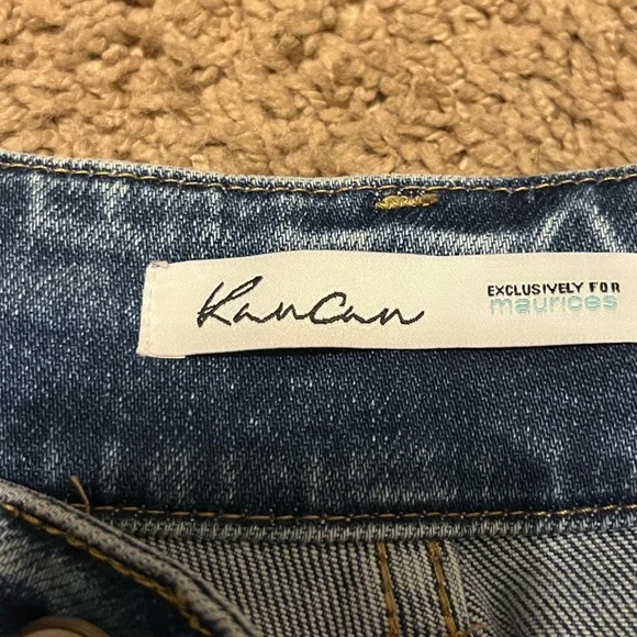 KanCan Dark Blue Straight Jeans - Picture 3 of 7